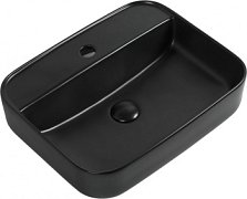 Раковина накладная Aquanet Soul-2-MB 50 черный матовый