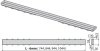 Решетка AlcaPlast TILE-850