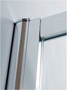 Шторка на ванну Cezares Pratico VF-2-150/140-P-Cr